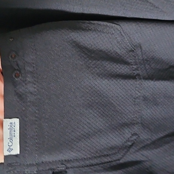 Columbia PFG BLack Short Sleeve Button Down NWT - Picture 6 of 13